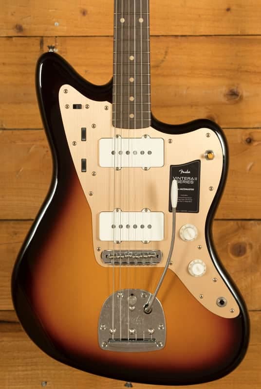 Fender Vintera II Road Worn '50s Jazzmaster - Rosewood - 3-Colour Sunburst