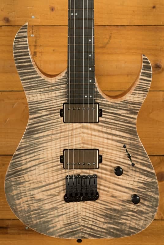 Mayones Duvell Elite 6 - Ebony - Black Feather Gloss
