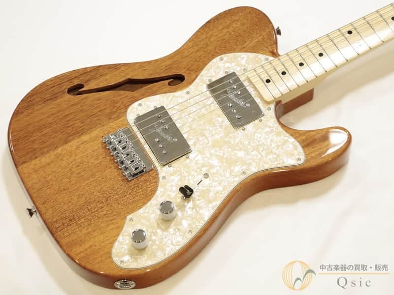 Fender Japan FSR 2022 MIJ Traditional 70s Telecaster Thinline Natural, Mahogany