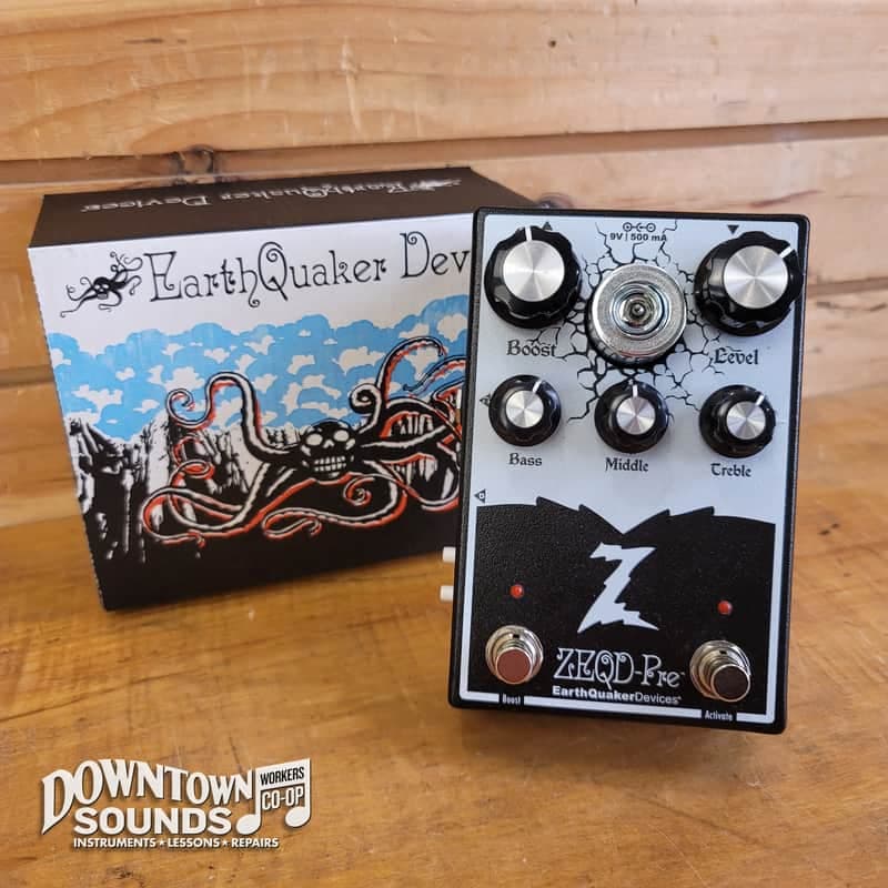 EarthQuaker Devices x Dr. Z ZEQD Preamp V1 - The All-Analog Simulation Solution