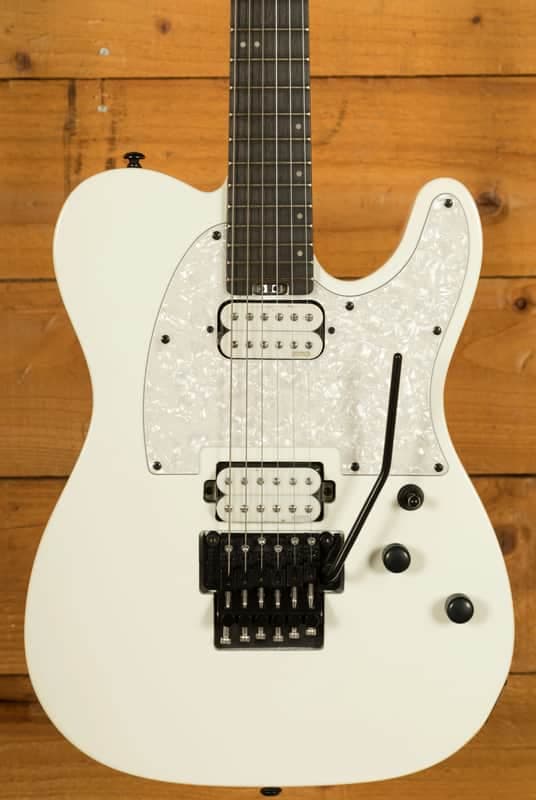 Schecter Sun Valley Super Shredder PT FR - Ebony - Metallic White