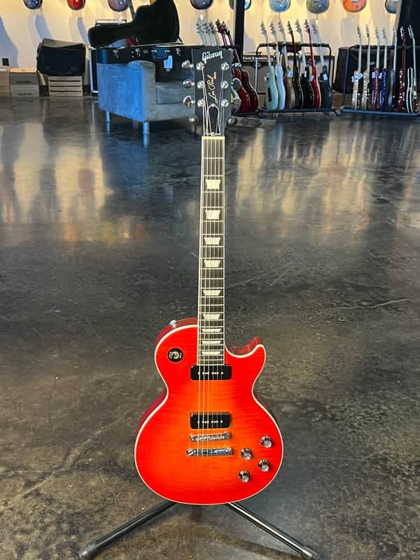 Gibson Les Paul Classic Player Plus 2018 - Orange Sunrise