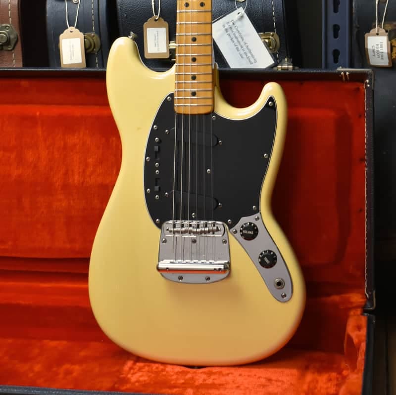 1978 Fender Mustang Olympic White w/OHSC & Paperwork