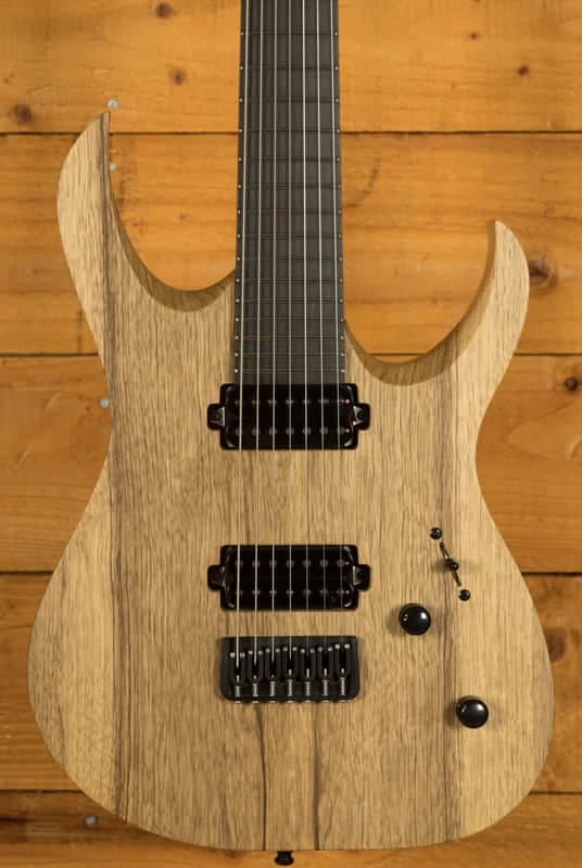 Mayones Duvell BL 7 - Ebony - Black Limba - 7-String