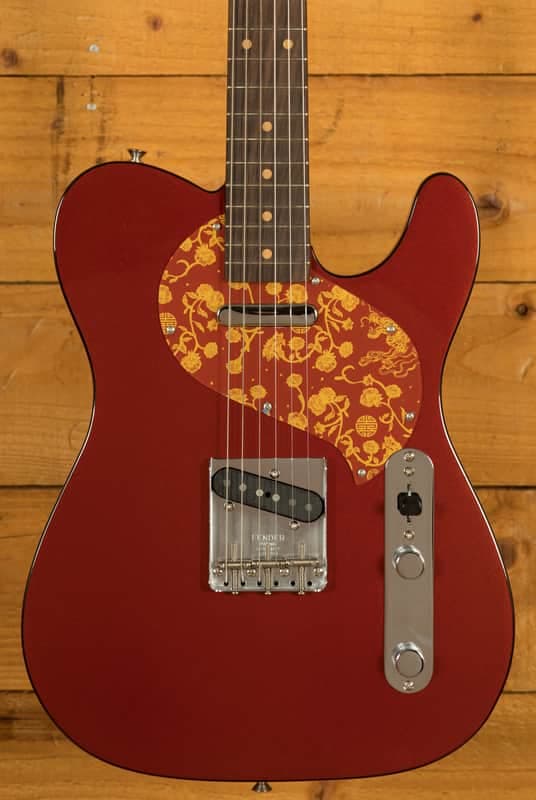 Fender Limited Edition Raphael Saadiq Signature Telecaster - Rosewood - Dark Metallic Red