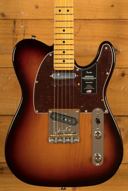 Fender American Professional II Telecaster - Maple - 3-Colour Sunburst