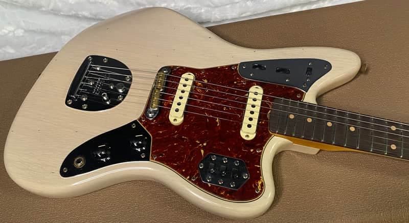 NEW! Fender 1963 Custom Shop Jaguar Journeyman Relic Faded Vintage Blonde - 8.5lbs - Authorized Dealer - G07581