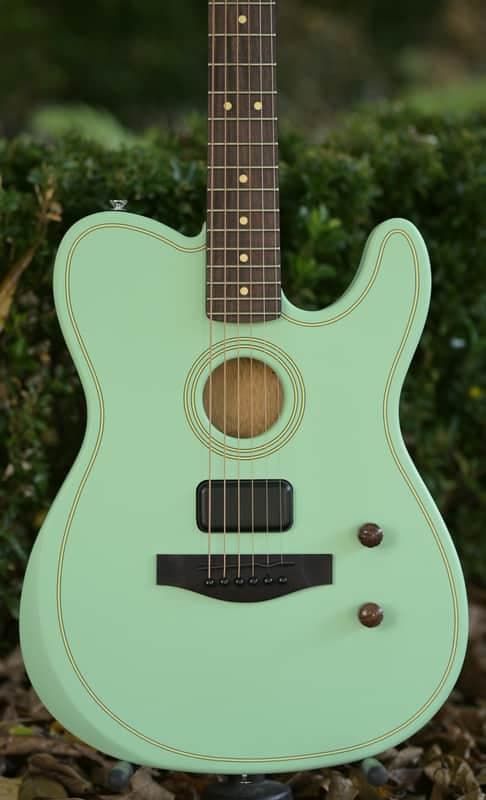 Fender Limited Edition Acoustasonic Standard Telecaster - Surf Green