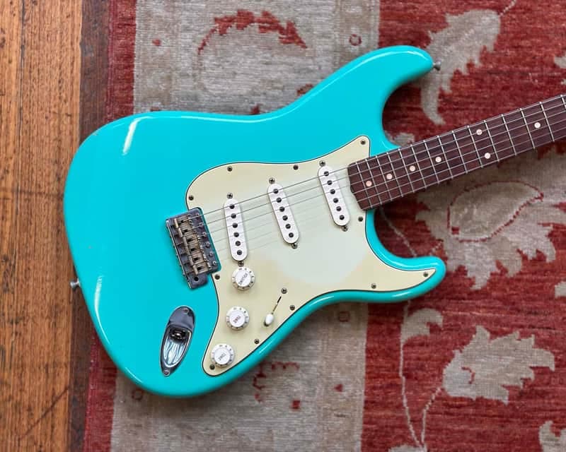 2002 Fender Custom Shop 1960 Stratocaster Relic - Seafoam Green w/OHSC
