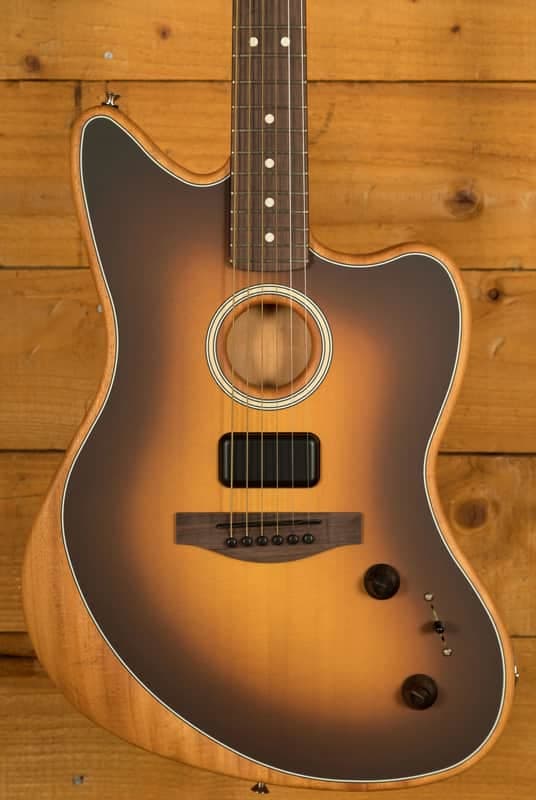 Fender Acoustasonic Player Jazzmaster - Rosewood - 2-Colour Sunburst