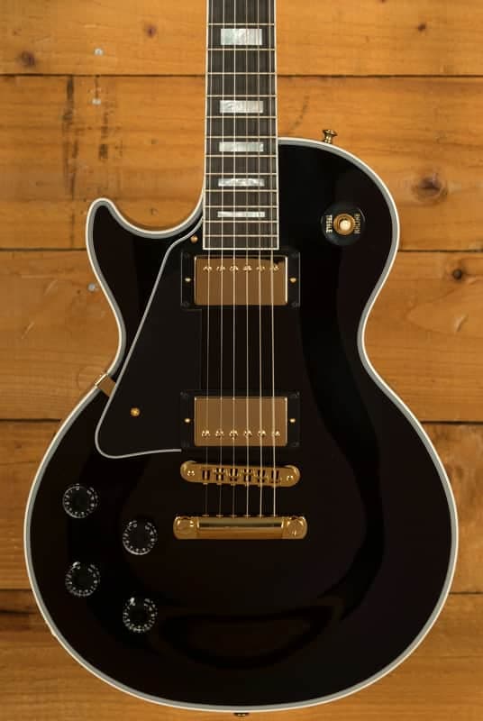 Gibson Custom Les Paul Custom w/Ebony Fingerboard Gloss | Ebony *Left-Handed*