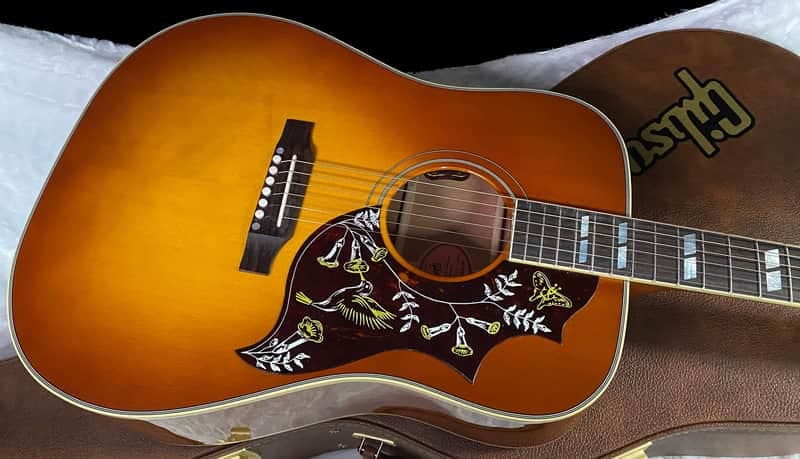 NEW! Gibson Hummingbird Original Heritage Cherry Sunburst 4.45 lbs - Authorized Dealer! G07413