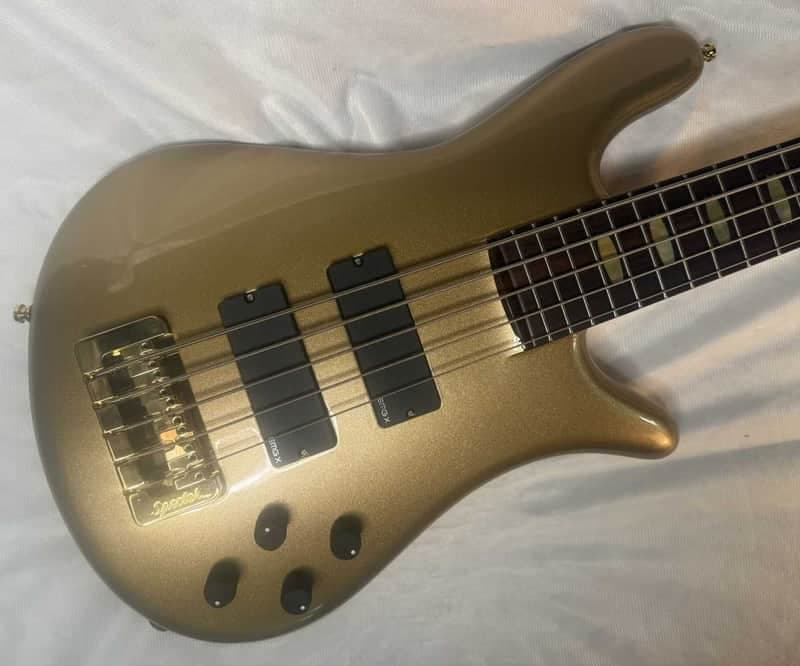 Spector USA Custom Shop NS-5XL Gold 50th Anniversary - 9.3 lbs - G05646