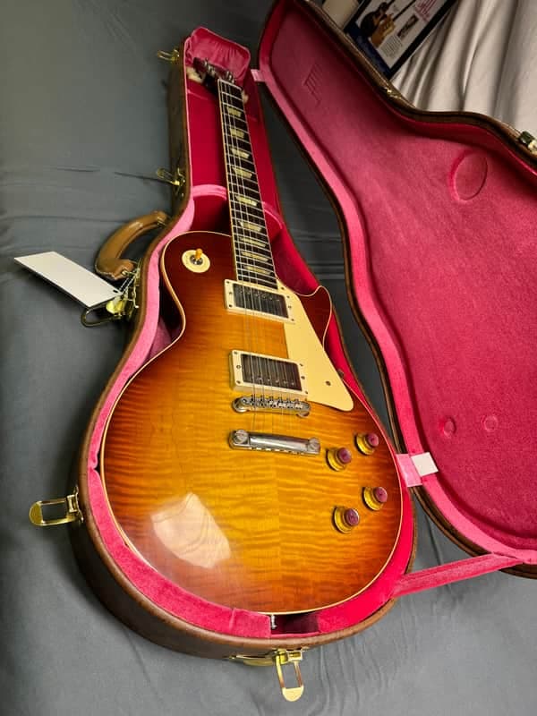 Gibson Custom Shop 60th Anniversary '60 Les Paul Standard #001515 Reissue V2 2020 - Tomato Soup Burst