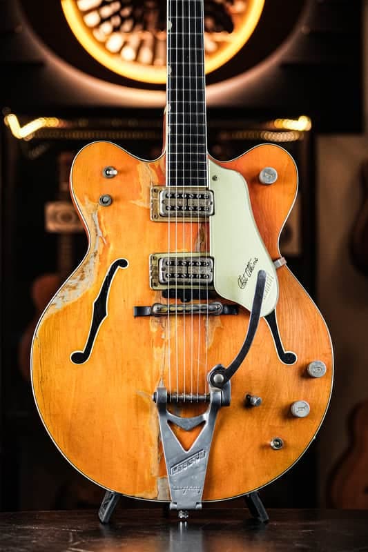 1964 Gretsch 6120 Chet Atkins Hollow Body orange