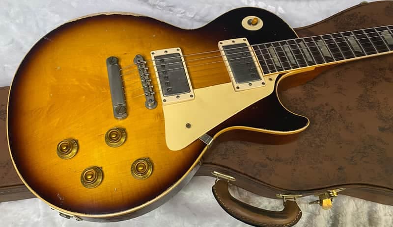 NEW! Gibson Custom 1959 Les Paul Standard Resissue Electric Guitar - Beauty of the Burst #58 - Heavy Aged - Murphy Lab - Authorized Dealer - 8.7 lbs - G07173