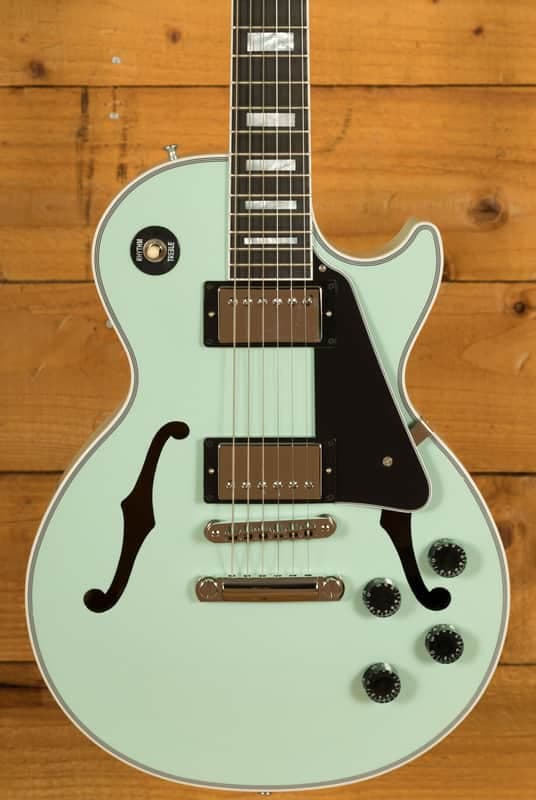 Gibson Custom Les Paul Custom Chambered F-Holes | Kerry Green