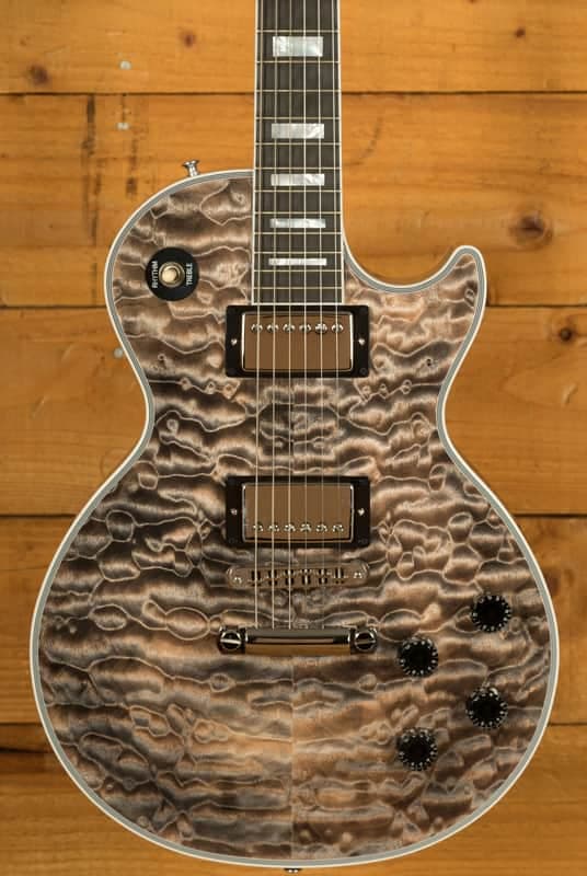 Gibson Custom Les Paul Custom 7A Quilt | Trans Cobra Gloss