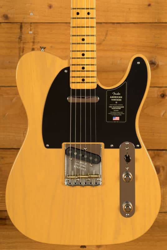 Fender American Vintage II 1951 Telecaster - Maple - Butterscotch Blonde