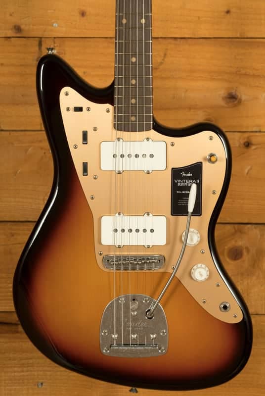 Fender Vintera II Road Worn '50s Jazzmaster - Rosewood - 3-Colour Sunburst