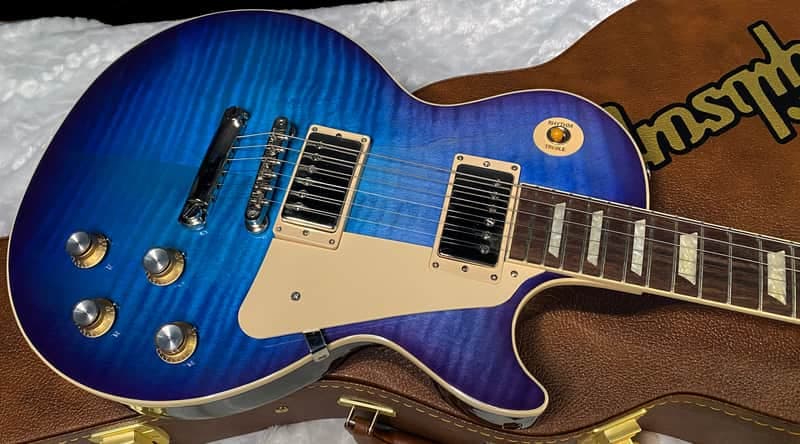 NEW! Gibson Les Paul Standard '60s Blueberry Burst - Authorized Dealer - Beautiful Flame Top - Only 9 lbs - G07888