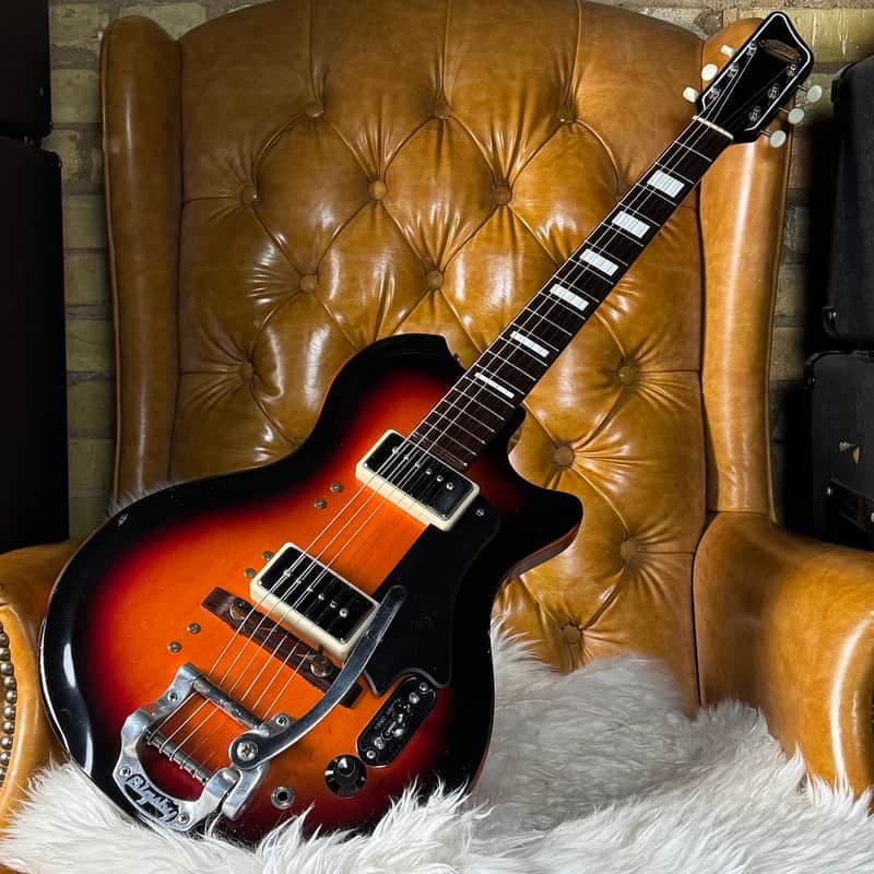 1959 Supro Rhythm Master Vintage Valco USA Electric Guitar!