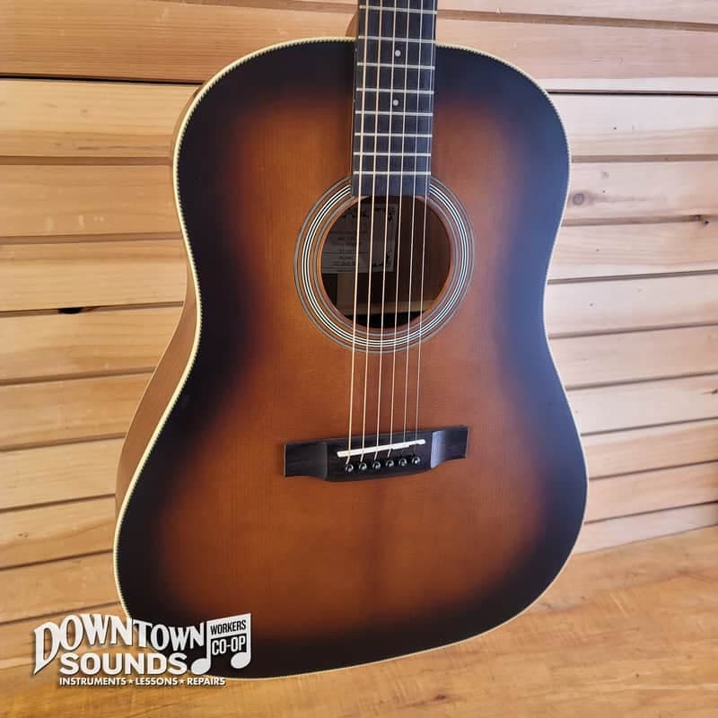 Gold Tone The Bell A/E Acoustic Guitar with Gig Bag - Burst, Fishman Active PU
