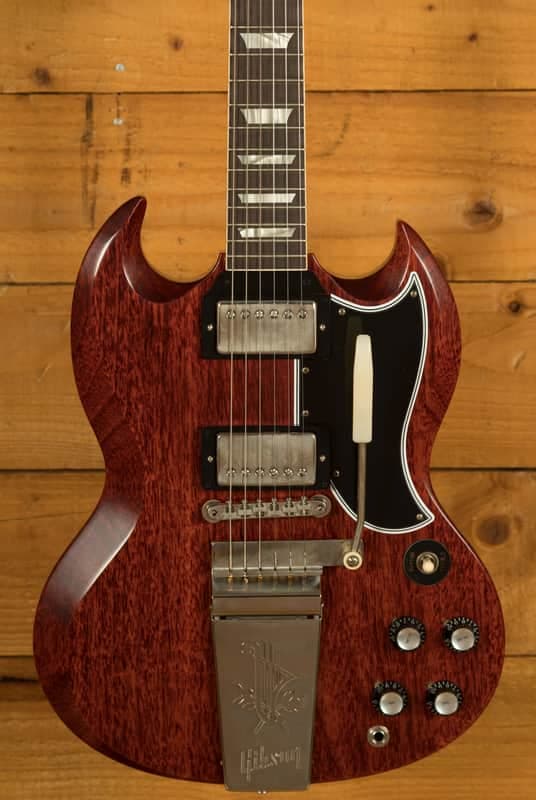 Gibson Custom 1964 SG Standard Reissue w/Maestro Vibrola | Cherry Red - VOS