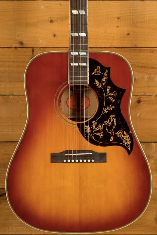 Epiphone Inspired by Gibson Custom 1960 Hummingbird Reissue | Heritage Cherry Sunburst