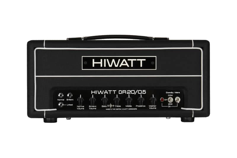 Hiwatt UK DR20/0.5 Little Rig MkII Switchable 20W/0.5W Hand-Wired Guitar Head - Authorized Dealer