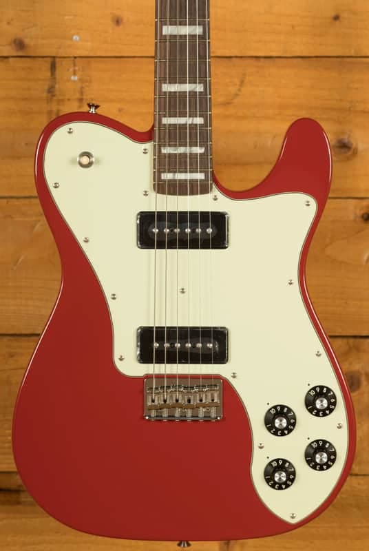 Fender Chris Shiflett Signature Cleaver Telecaster Deluxe - Rosewood - Dakota Red