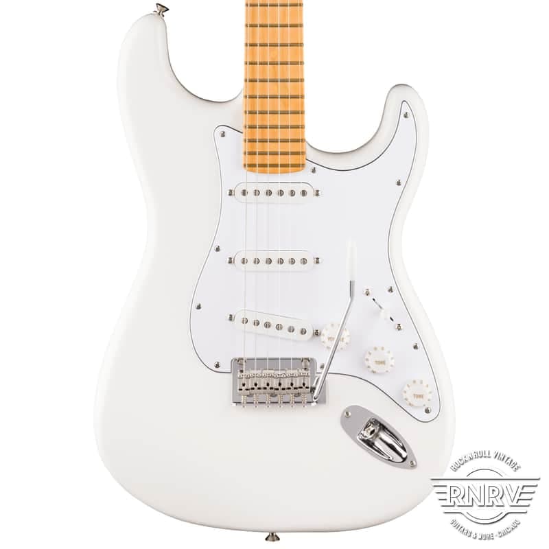 Fender Player II Stratocaster with Maple Fretboard 2026 - Polar White with Matching Headstock