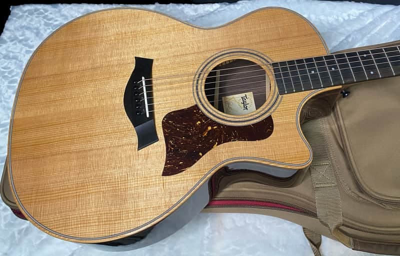 NEW! Taylor 414ce Studio Acoustic-Electric Guitar - Natural - 4.8lbs - Authorized Dealer - G06255