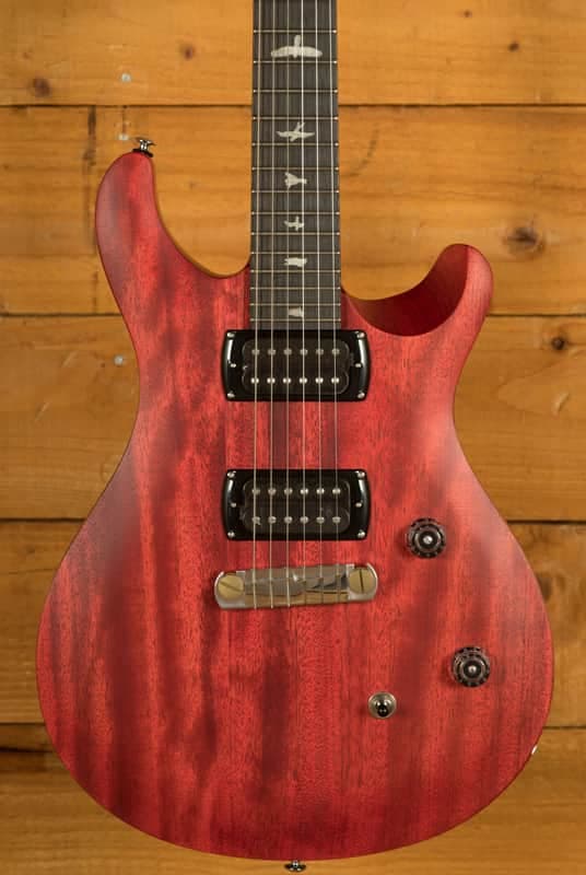 PRS SE CE24 Standard Stoptail Satin - Vintage Cherry