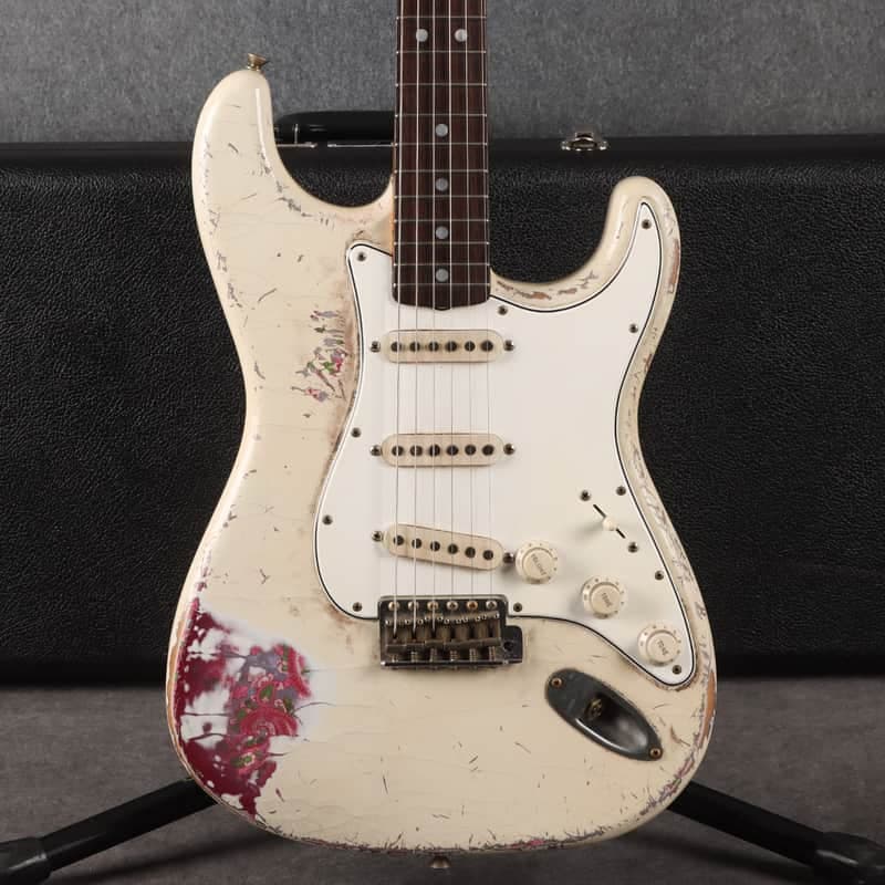 Fender Custom Shop Masterbuilt Austin MacNutt 69 Stratocaster - White - 2nd Hand