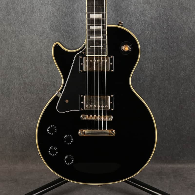 Epiphone Les Paul Custom - Left Handed - Ebony - 2nd Hand (168986)