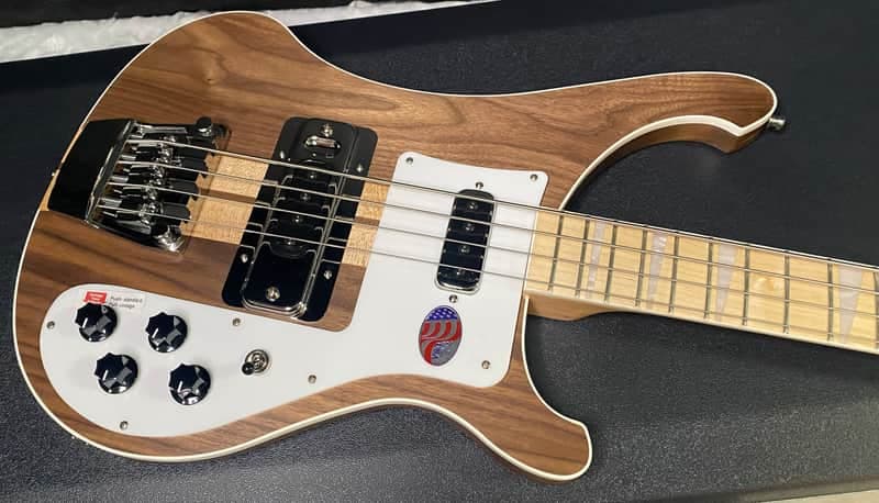 NEW! Rickenbacker 4003 W Walnut - 4-String Bass - Authorized Dealer - Only 8.4 lbs - G07833