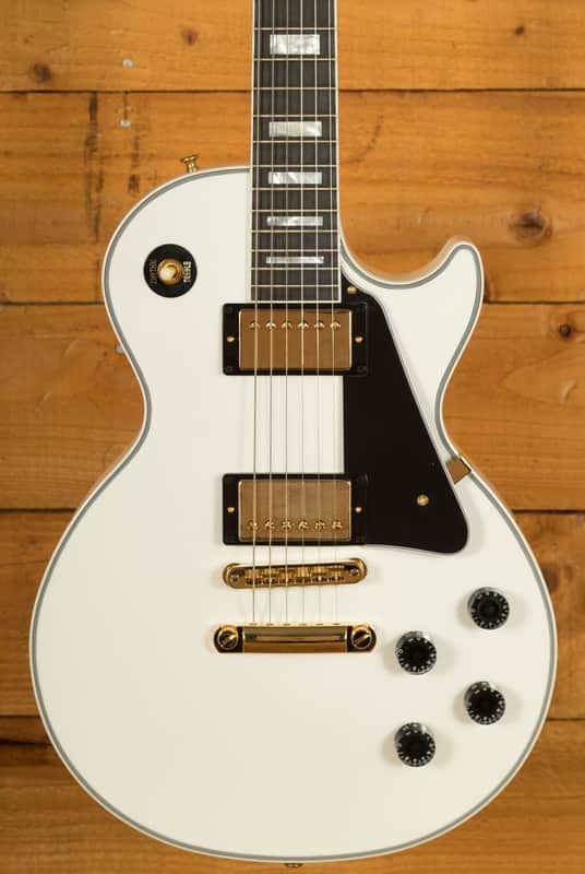 Gibson Custom Les Paul Custom w/Ebony Fingerboard Gloss | Alpine White