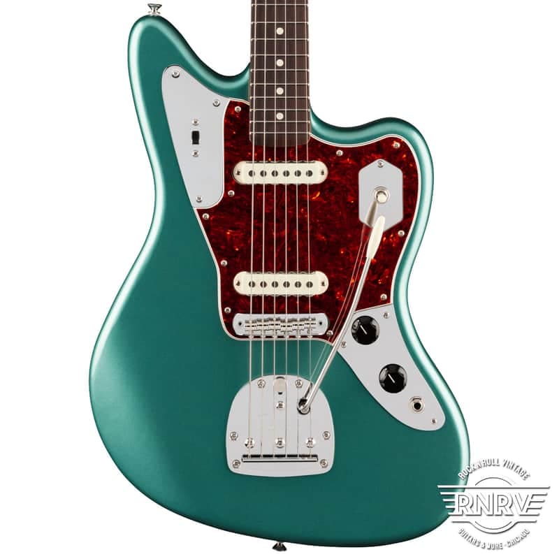 Fender American Professional Classic Jaguar - Faded Sherwood Green Metallic