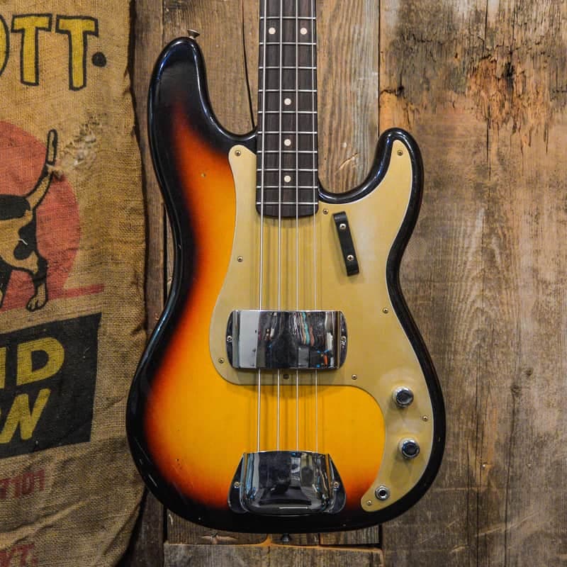 Fender Custom Shop '59 Precision Bass Journeyman Relic - 3-Color Sunburst