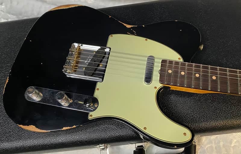 NEW! Fender '63 Relic Limited Edition Telecaster - Handwound PU's - Custom Shop - Authorized Dealer - Black - 7.25 lbs - G05874