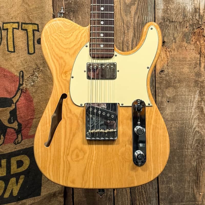 G&L Tribute Series ASAT Classic Bluesboy Semi-Hollow - Natural