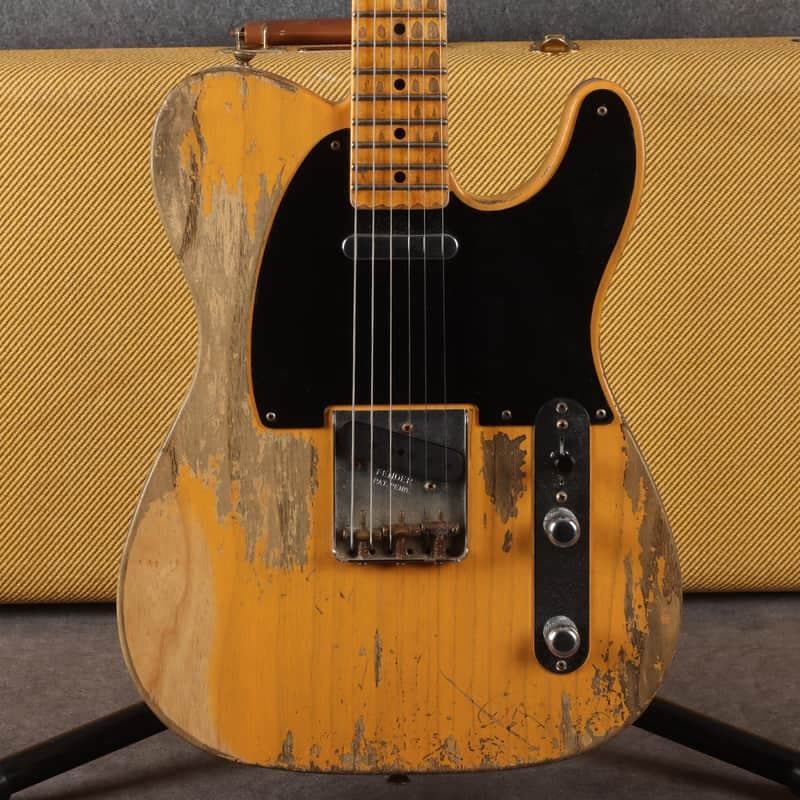 Fender Custom Shop Masterbuilt Kyle McMillin 52 Telecaster - Blonde - 2nd Hand