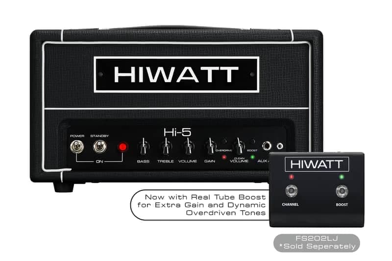 Hiwatt Hi-5 - 5-Watt Tube Guitar Head - Authorized Dealer