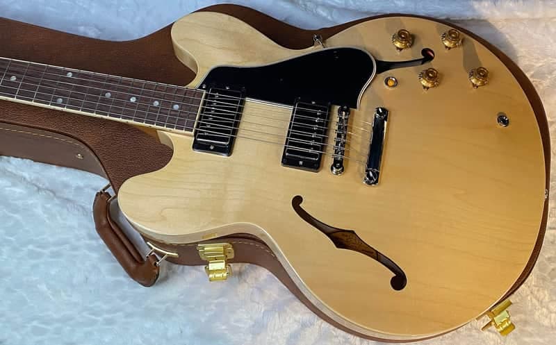 NEW ! Gibson ES-335 50s Semi-Hollowbody Electric Guitar - Vintage Natural - Authorized Dealer - 8.35 lbs - G07036