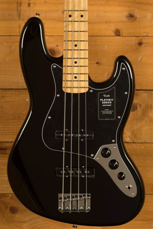 Fender Player II Jazz Bass - Maple - Black