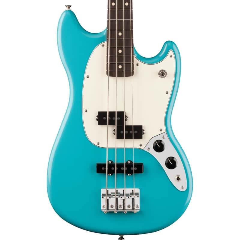Fender Player II Mustang Bass PJ Aquatone Blue
