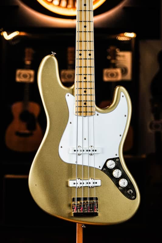 1981 Fender Collector´s Series Gold Jazz Bass gold on gold