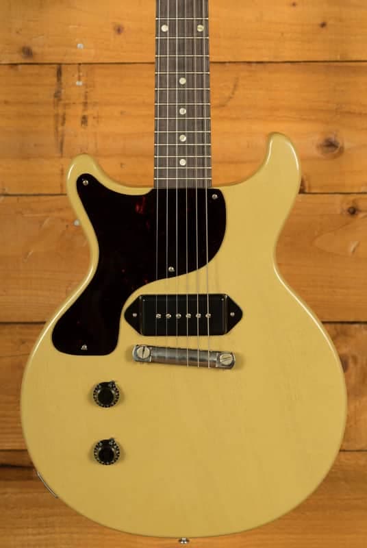 Gibson Custom 1958 Les Paul Junior Double Cut Reissue | TV Yellow - VOS *Left-Handed*