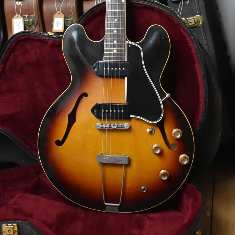 1962 Gibson ES-330TD Sunburst – w/HSC – Dot Neck – Vintage – Kalamazoo